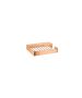 Σαπουνοθήκη Μεταλλική Sanco Monogram Rose Gold 24K 120432-A06