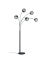 Φωτιστικό Δαπέδου Ανθρακί 30xH180cm 5xE14 Trio Lighting Balini 408500542