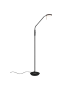 Φωτιστικό Δαπέδου Black Mat 25xH145cm Led 12w 2300-3000-4000K 1400lm Trio Lighting  Monza 423310132