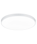 Μεταλλική Πλαφονιέρα Οροφής Λευκή 75xH6cm LED 51w 2x 6200lm, 2300+3000+4000K Trio Lighting Waco 627417531