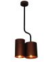 HL-3567-P2 BRODY OLD COPPER & BLACK PENDANT HOMELIGHTING 77-3989