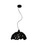 HL-3590-ΧS DARINA BLACK PENDANT Φ28 HOMELIGHTING 77-4095