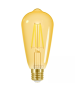 Λαμπτήρας Led Filament Amber Dimmable ST64 E27 7,5w 2000K 600lm Ø64xH145mm Enjoy EL825907