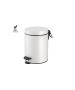 Χαρτοδοχείο 5lt  Χρώμα White Mat Soft Closιng Sanco Waste Bins 90680-M101