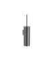 Πιγκάλ Επιτοίχιο Β.Τ Ø8*H39,5 cm Antracite Grained Sanco Toilet Brush Holders 91518-M118