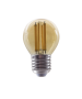 LED FILAMENT E27 STEP-DIM G45 AMBER 4W 2700K 230V AC 500LM RA80 ACA ALIN4WWAMSD