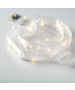 "WHITE RIBBON", 20 LED ΛΑΜΠ.ΧΑΛΚΟΥ, WW, ΑΣΗΜΙ ΚΑΛ. & ΜΠΑΤ. 3xAA, IP20, 2M+10CM, 1.2W ACA X01201118