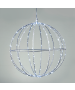 "D30CM SILVER BALL" 144 ΜΙΝΙ LED ΛΑΜ, CW, ΑΣΗΜΙ ΚΑΛΩΔ. ΧΑΛΚΟΥ,ΑΝΤΑΠΤ.(4.5VDC),IP44, 3M ΔΙΑΦ ΚΑΛ ACA X0614424226