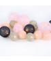 “WOVEN BALL FAIRY LIGHTS” POZ - ΓΚΡΙ ΜΠΑΛΑ 20 LED ΛΑΜΠΑΚ ΣΕΙΡΑ ΜΠΑΤΑΡ(3xΑΑ) ΘΕΡΜΟ ΛΕΥΚΟ IP20 ACA X07201160