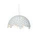 HL-3590-ΧS DARINA WHITE PENDANT Φ28 HOMELIGHTING 77-4098