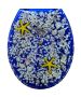 ΚΑΠΑΚΙ WC SEAHORSE SHELLS BLUE 36(π)x43(μ) San Lorentzo 8035