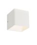 ACA L35037 Φωτιστικό Απλίκα Up-down Cube 1*3 Led 3000Κ Μέταλλο Λευκό Ματ 