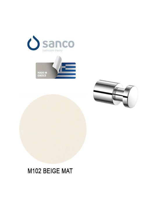 Άγκιστρο Μονό Sanco Ergon Beige Matt 0690-M102