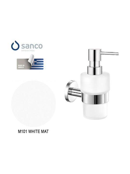 Ντισπένσερ Επιτοίχιο Sanco Ergon White Matt 25922-M101