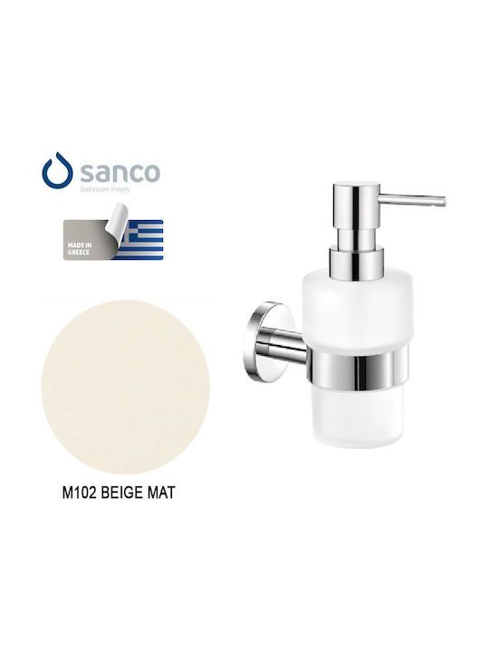 Ντισπένσερ Επιτοίχιο Sanco Ergon Beige Matt 25922-M102