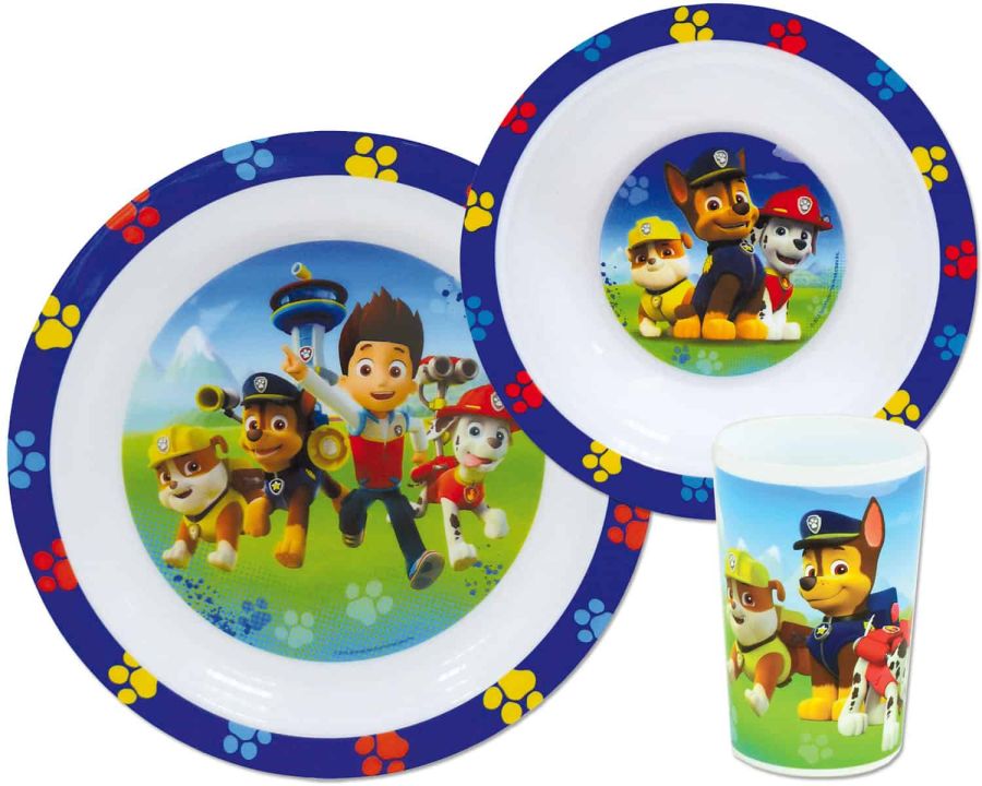 Paw Patrol παιδικό σερβίτσιο φαγητού 005398 Ango