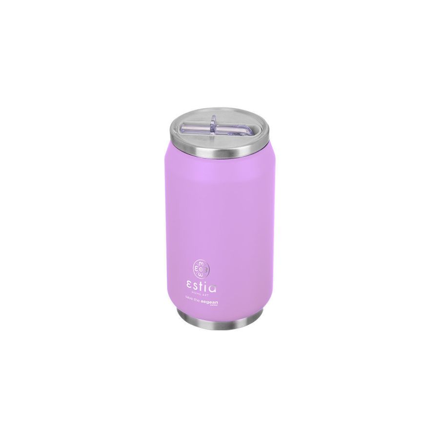 Θερμός Travel Cup 300ml Save the Aegean Lavender Purple Estia Home Art 01-16715