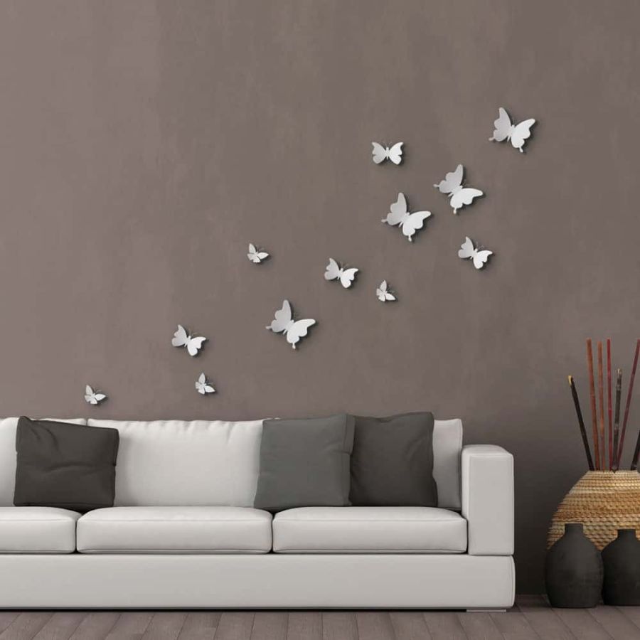 White Butterflies 3D πολυπροπυλενίου 24001 Ango