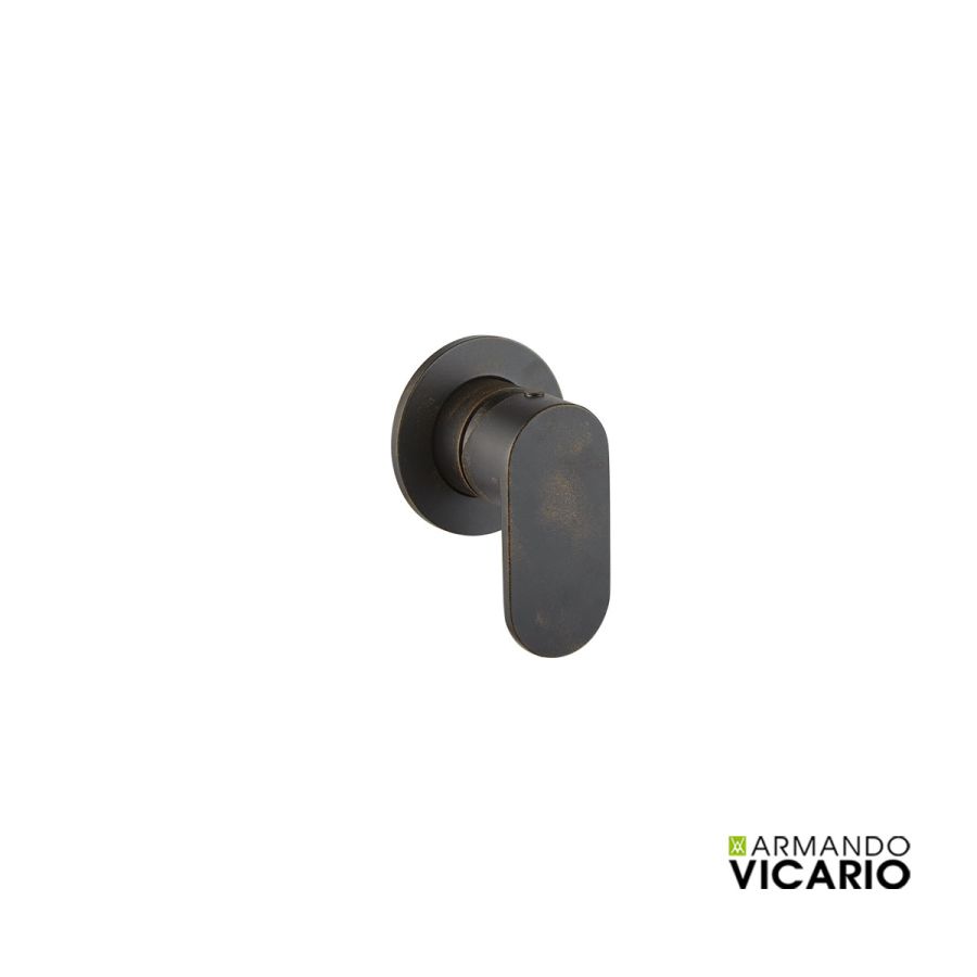 Μίκτης Εντοιχισμού 1 Εξόδου Armando Vicario Slim Rusty Black 500050-424