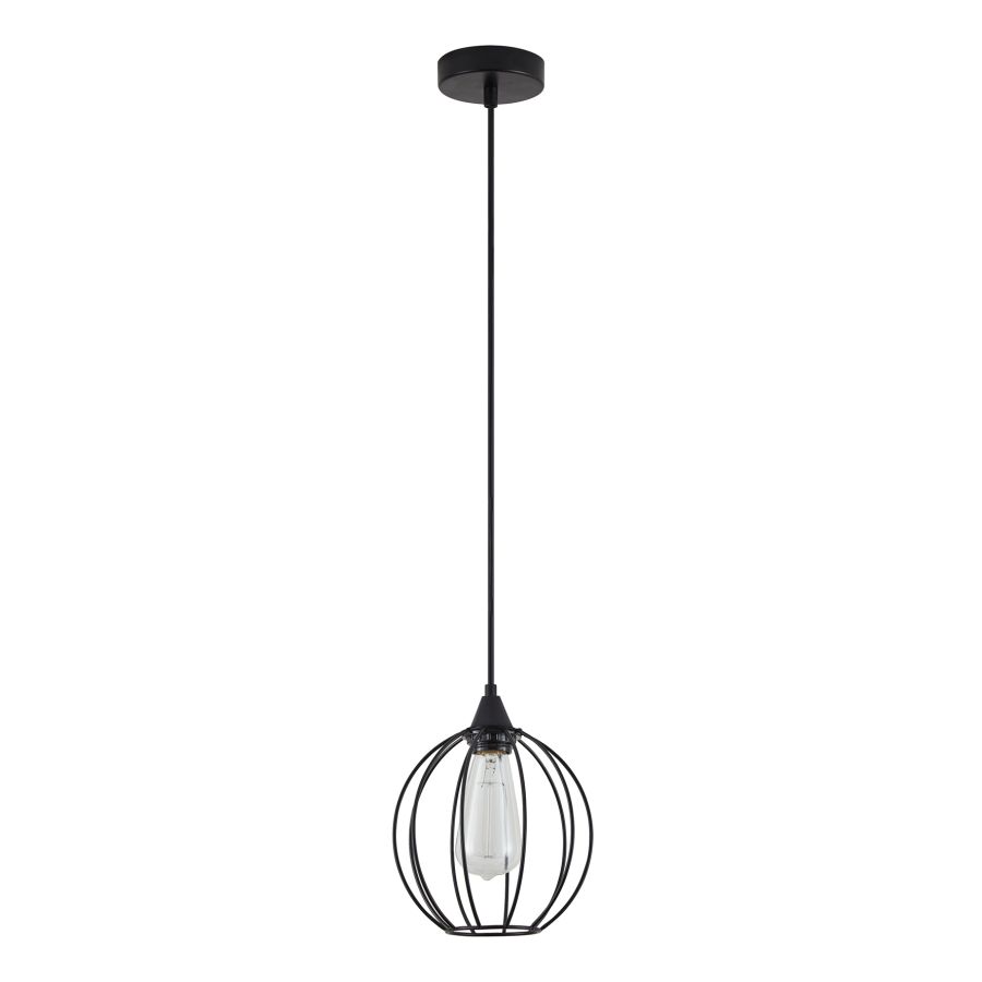 SE21-BL-B10-GR2 ADEPT PENDANT Black Metal Grid Pendant+ HOMELIGHTING 77-8753