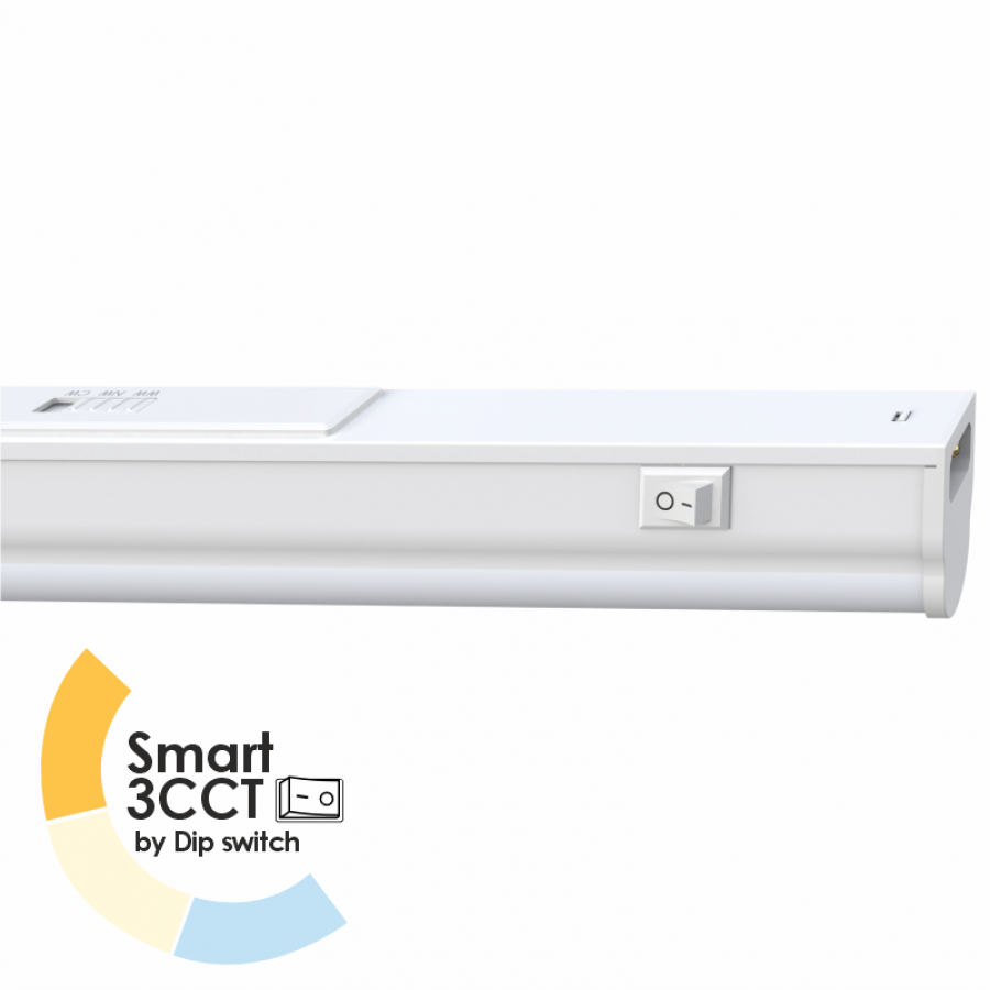 Φωτιστικό Πάγκου T5 1212x27xH37mm 14w Smart 3CCT 3000/4000/6000K με Μνήμη Enjoy EL199404