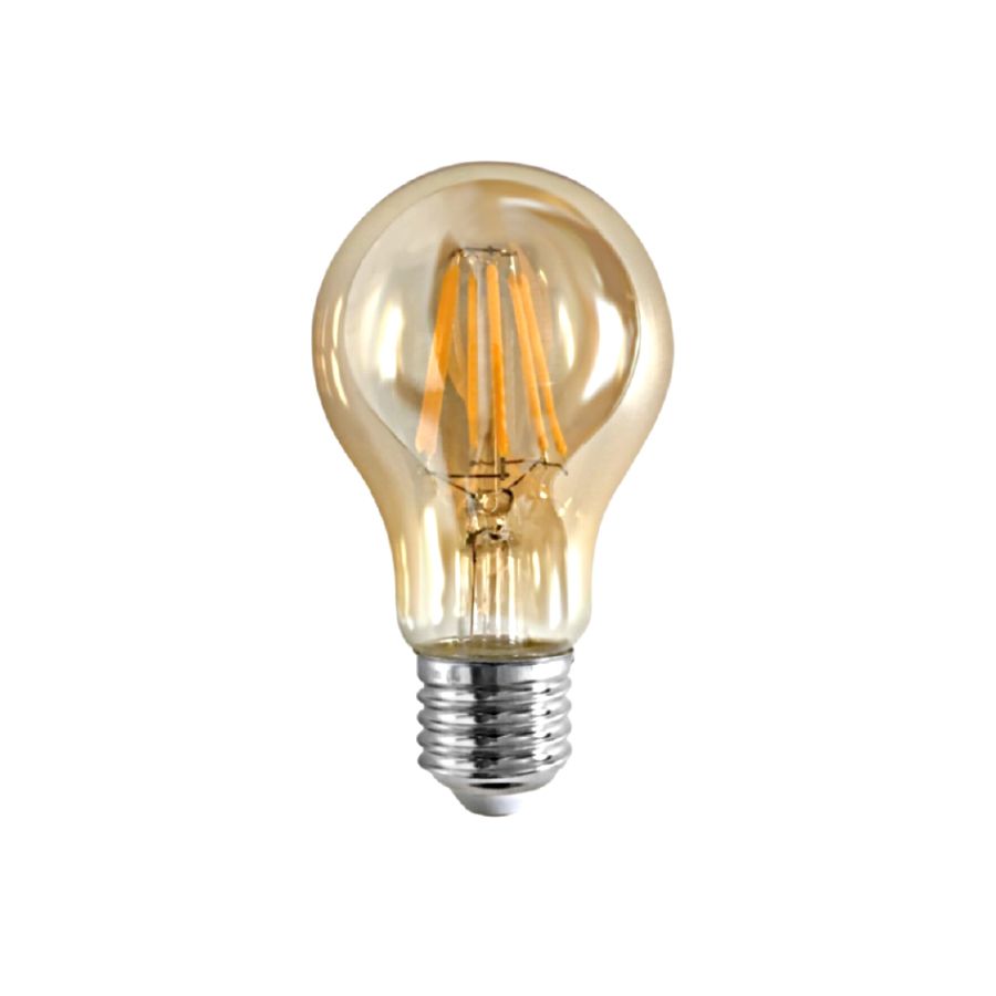 InLight E27 LED Filament A60 8watt με μελί κάλυμμα 7.27.08.41.1