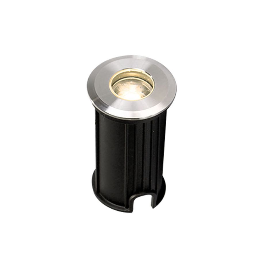 Φωτιστικό Χωνευτό Δαπέδου IP65  Led 1w 110lm D42xHx:70mm Viokef Lotus 4186700