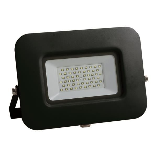 ΠΡΟΒΟΛΕΑΣ LED 50W SMD ΒΑΣΗ 360° ΜΑΥΡΟΣ IP65 3000K PLUS 147-69333