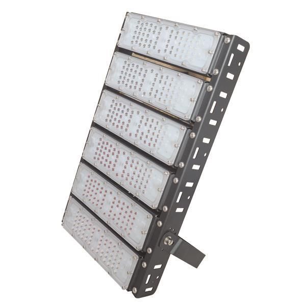 ΠΡΟΒΟΛΕΑΣ LED SMD 6Χ50/300W AC100-240V ΜΑΥΡΟΣ IP65 4000K PLUS Eurolamp 146-69005