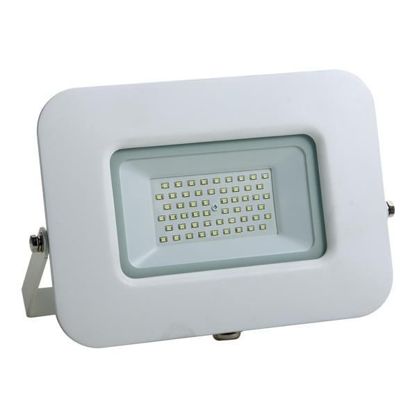 ΠΡΟΒΟΛΕΑΣ LED 50W SMD ΒΑΣΗ 360° ΛΕΥΚΟΣ IP65 6500K PLUS 147-69328