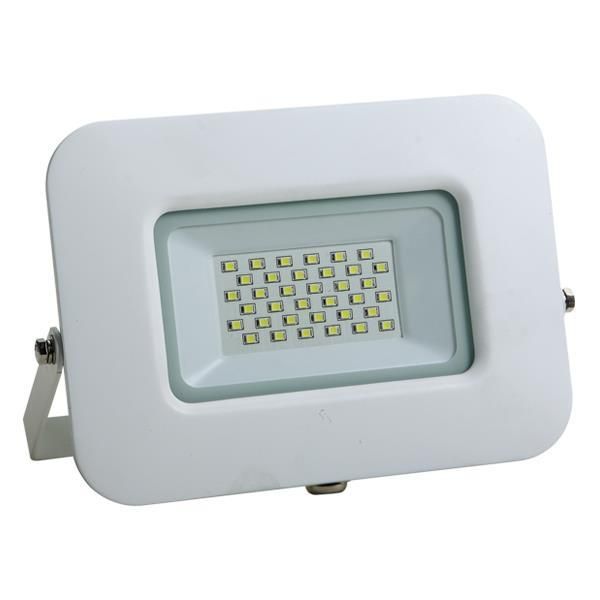 ΠΡΟΒΟΛΕΑΣ LED 30W SMD ΒΑΣΗ 360° ΛΕΥΚΟΣ IP65 3000K PLUS 147-69324