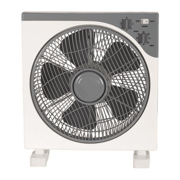 ΑΝΕΜΙΣΤΗΡΑΣ BOX FAN ΤΕΤΡΑΓΩΝΟΣ ΑΣΠΡΟ-ΓΚΡΙ Φ30 45W 300-21000