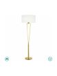 Φωτιστικό Επιδαπέδιο Υ160xØ50εκ. 1xE27 Μέταλλο Brass Mat Trio Lighting Paris II 400200108