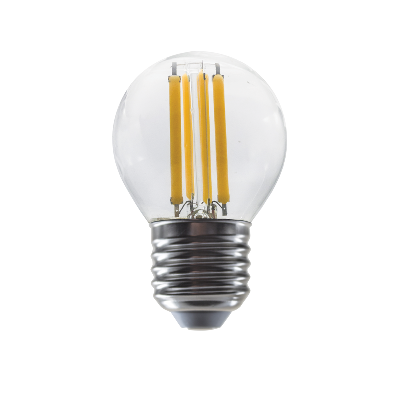 LED FILAMENT E27 DIM G45 6W 2700K 230V AC 760LM RA80 ACA ALIN6WWDIM