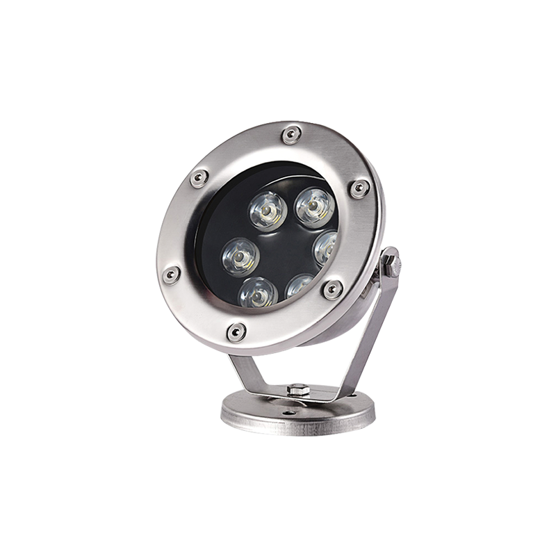 LED LUMINAIRE SS304 IP68 6W RGB RF 60° 12V AC Ra>80 30.000HRS ACA AQUET6RGB