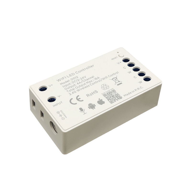 WIFI TUYA LED CCT CONTROLLER 16A 192W/12V 384W/24V ACA D122