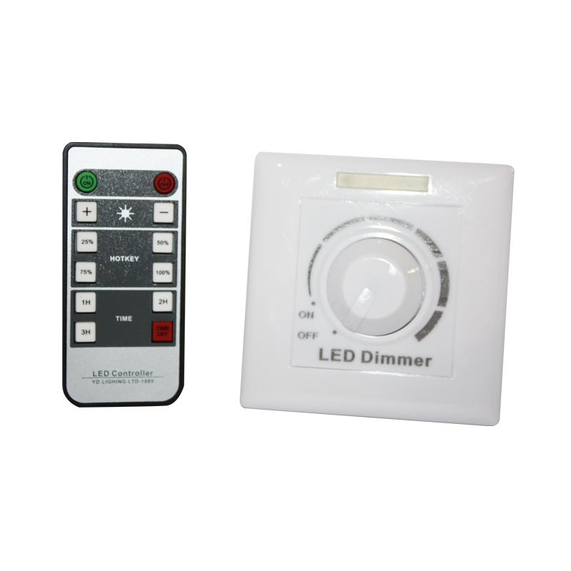 WALL LED TRIAC DIMMER 200W 220V AC & RF REMOTE ACA DIMMER220