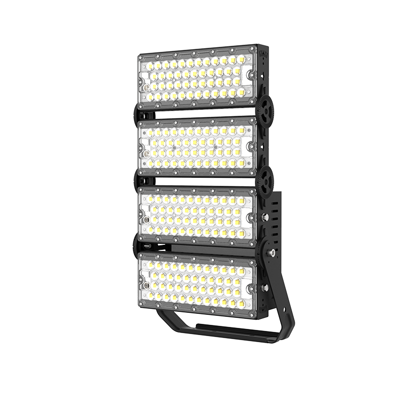 LED HIGH POWER FLOOD LUMINAIRE 480W, 74400LM, 5000K, 20°, 230V AC, IP66, IK10 ACA GLAD4805020