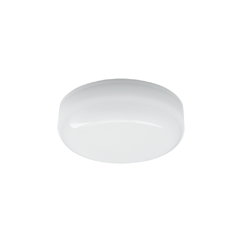 LED PC WHITE CEILING LUMINAIRE 230V AC IP66 12W 1020lm 3000K 180° Ra80 ACA MADA1230