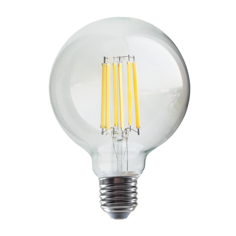 LED FILAMENT E27 G95 12W 2700K 230V AC 1540LM RA80 ACA PALA9512WW