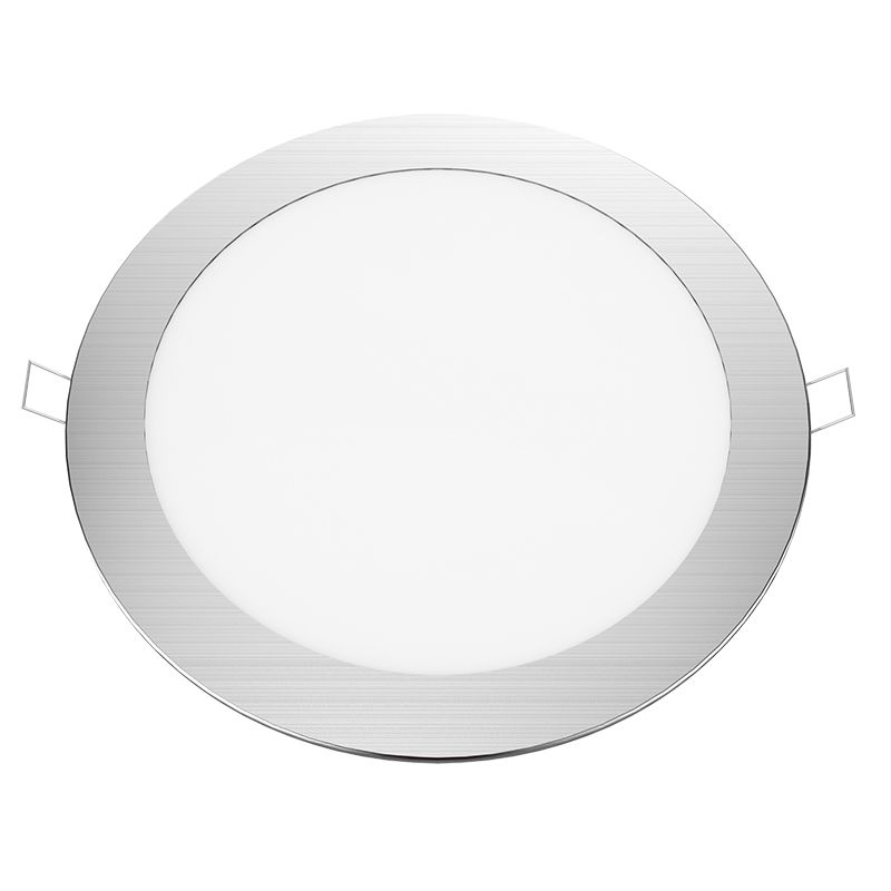 ΝΙΚΕΛ ΜΑΤ ΣΤΡΟΓΓΥΛΟ LED ΠΑΝΕΛ ΧΩΝΕΥΤΟ 18W 4000K 1800Lm Φ220mm 230V AC Ra80 ACA PENU1840RNM