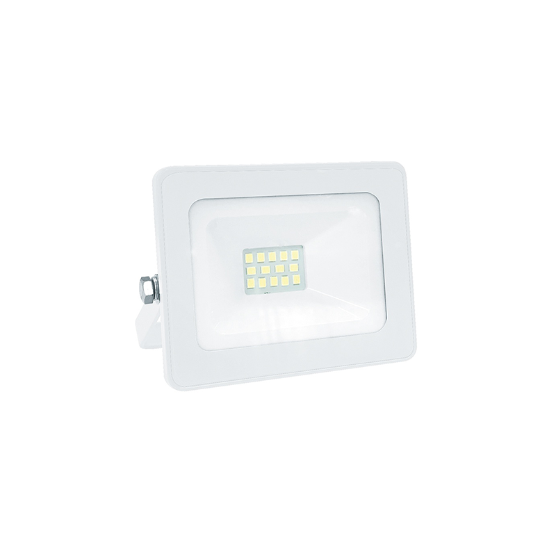 WHITE LED SMD FLOOD LUMINAIRE IP66 10W 6000K 880Lm 12-24V DC RA80 ACA Q1060WDC