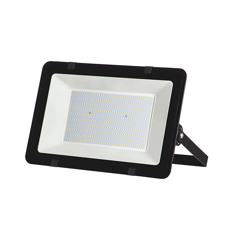 BLACK LED SMD FLOOD LUMINAIRE IP66 300W 6000K 26200Lm 230V RA80 ACA Q30060