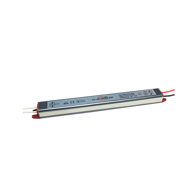 LINEAR METAL CV LED DRIVER 24W 230V AC-24V DC 1A IP67 WITH CABLES ACA WL24CV24