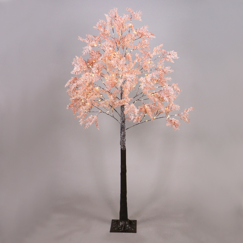 “SNOW FLOWER TREE” 120 WW LED ΛΑΜΠΑΚ. ΑΝΤΑΠΤ. (4,5V) IP44 ΥΨΟΣ 180CM ΒΑΣΗ 21x21CM 3M ΚΑΛΩΔ ΤΡΟΦ. ACA X10120145