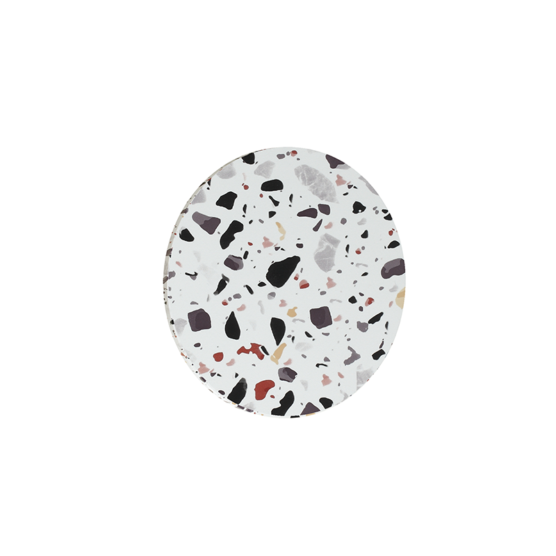 ΕΠΙΤΟΙΧΟ Φ/Σ LED 5W 3000Κ 400LM TERRAZZO MDF ΚΥΚΛΟΣ Φ14ΧΗ3,6CM ECLIPSE ACA ZM1705LEDWT