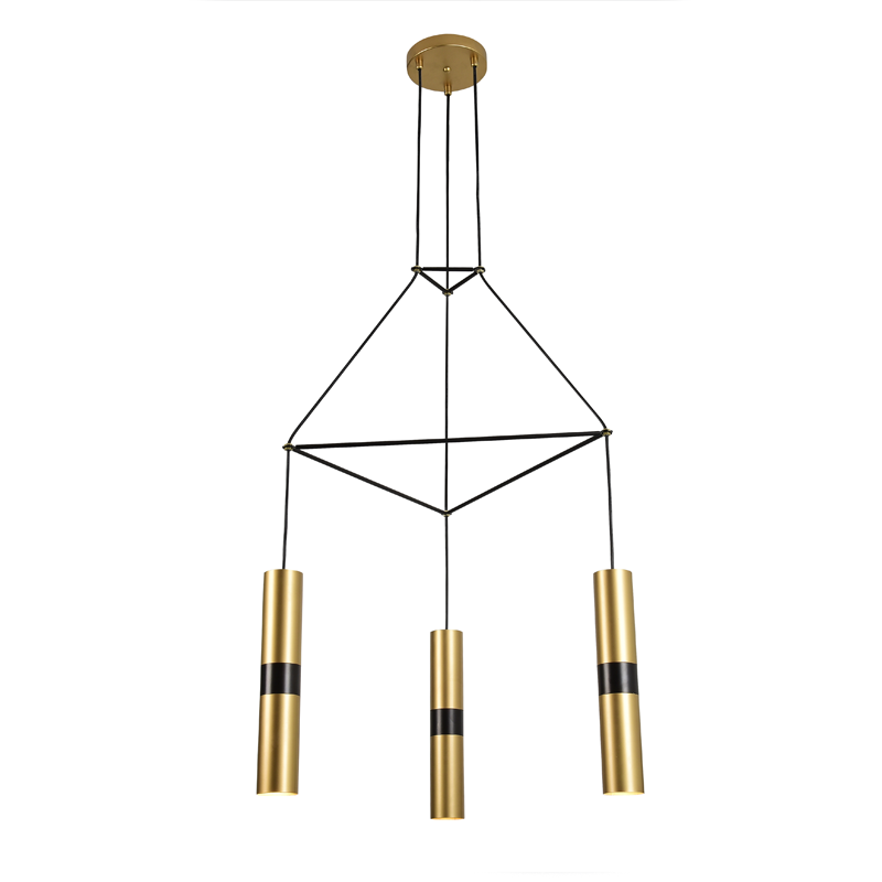 ΚΡΕΜΑΣΤΟ Φ/Σ 3XGU10 ΟΡΕΙΧΑΛΚΟ ΜΕΤΑΛΛΙΚΟ 56X49XH150CM DA VINCI ACA HM853P56BR