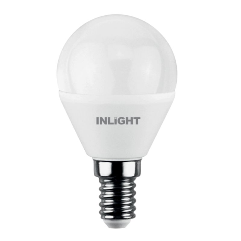 InLight E14 LED G45 5,5watt 4000K  Φυσικό Λευκό 7.14.05.14.2