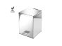 Χαρτοδοχείο 5lt 18x25*Y26,5 cm Inox Soft Closιng Sanco Waste Bins 90677-A90