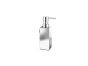 Dispenser Αντλία Σαπουνιού 500ml Επιτοίχιο 5x6,5x18,5 cm Brass Chrome Sanco Metallic Bathroom Set 91353-A03